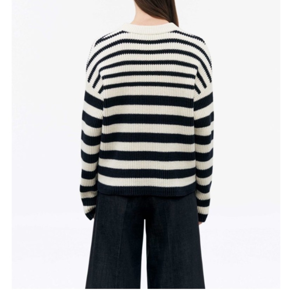 Tiger Of Sweden - Striped Black and White Sweater